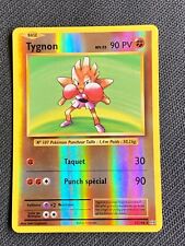 CARTE POKEMON TYGNON 62/108 FR HOLO REVERSE XY ÉVOLUTIONS - TBE