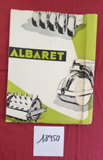N° 18950 / ALBARET dossier
