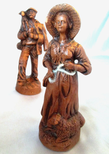 Santon terre cuite lascour - terre,