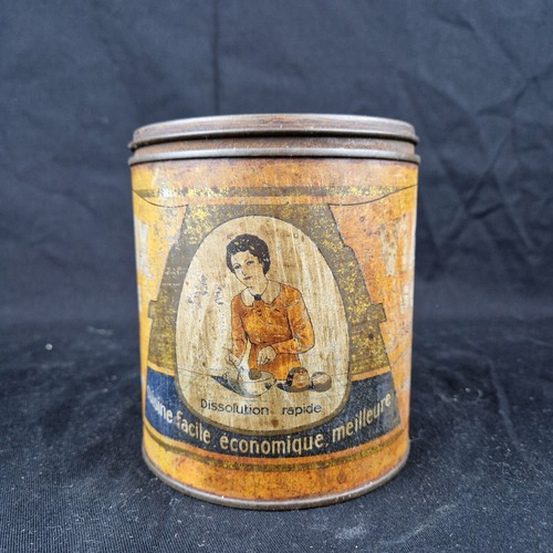 Ancienne boite metallique - boite,