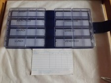 Grande boite semainier - 8 jours - occasion