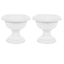  2 Pcs Pot De Fleur Plastique