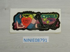AUTOCOLLANT CYPRES CHARLEROI HIPPIE vintage sticker