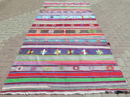 Tapis kilim turc tissé la - tissé,