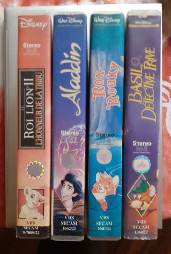 Cassettes vhs disney - 4,