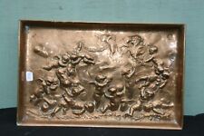 plat sculpture en bronze