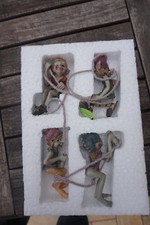 97196  CORDE A SUSPENDRE NOEL  FIGURINE TROLL LUTIN PIXIE ELFE FARFADET SAPIN