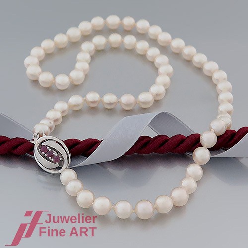 Collier perles - de,