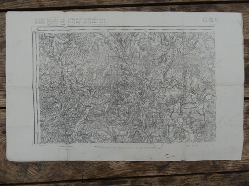 Ancienne carte etat major - ancienne,