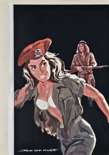 Gouache jef wulf - gouache,