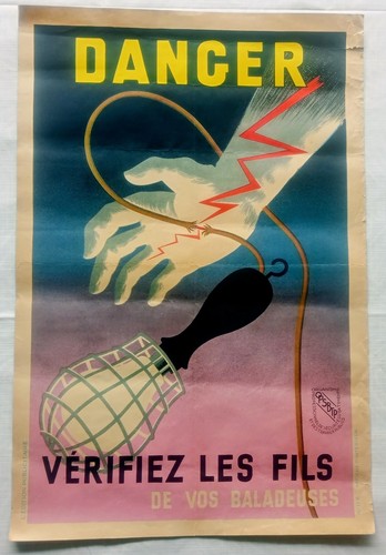 Affiche ancienne année - ancienne, 50