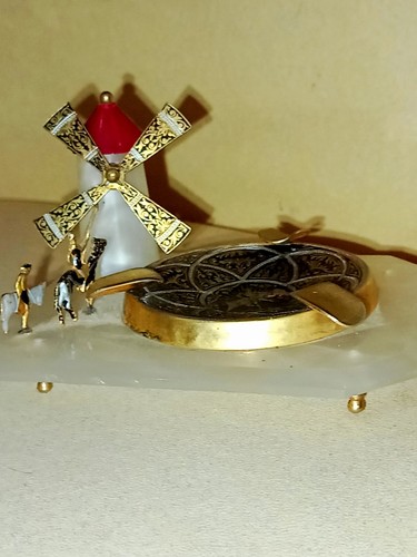 Cendrier vintage don quichotte - cendrier,