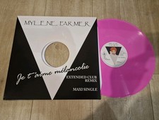 Mylene Farmer Maxi 45T couleur