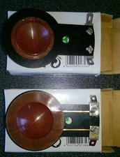 Lot de 2 bobines mobiles de rechange MHD-1255/VC pour HP Monacor MHD-120, MHD-55