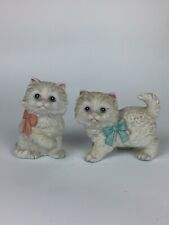 Set of 2 Vintage Homco White