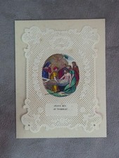 SUPERBE CANIVET ancien, peint