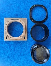 RARE : Objectif Boyer frères Paris / Saphir 4.5/210mm N° 14430 Bon état  complet