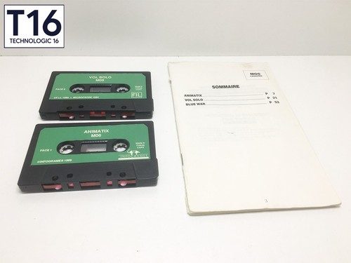 Thomson mo6 cassettes - cassettes,, 3