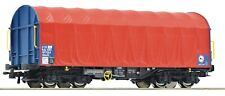 ROCO 6600085 Échelle Ho Tank Marchandises A Bogies Bâche Coulissante Type Shimms