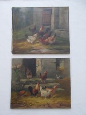 PAIRE TABLEAU PEINTURE BASSE