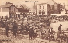 CPA 51 REIMS / PLACE DU MARCHE