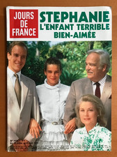 ►JOURS DE FRANCE 1439/1982-STEPHANIE MONACO-DALIDA-CHANTAL GOYA-PATRICK DEWAERE