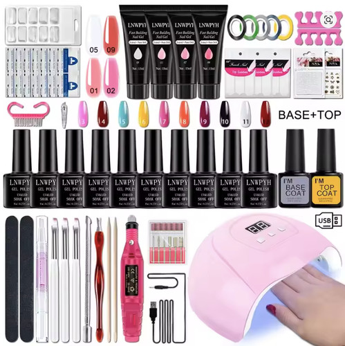 Kit complet manucure - vernis, à