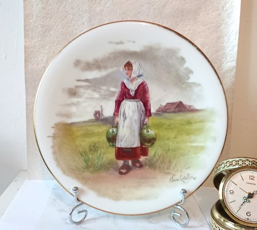 Assiette ancienne xxème - assiette,