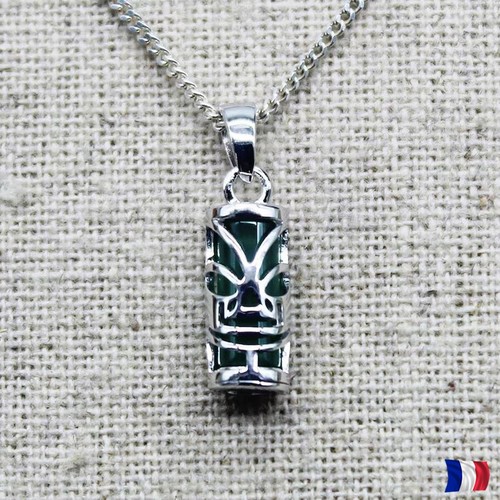 Pendentif tiki argent - tiki, 925