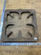 N. 4 Pièces De RECHAUD a pétrole Gaz outil ancien Old tools Grilles En Fonte
