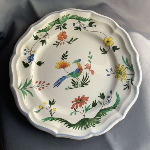 Assiette plate gien - plate,