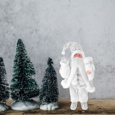 Statue de père noël, décoration extérieure de noël, ornement de bureau