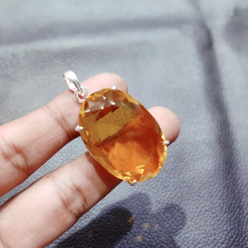 Pendentif pierre précieuse - pendentif,
