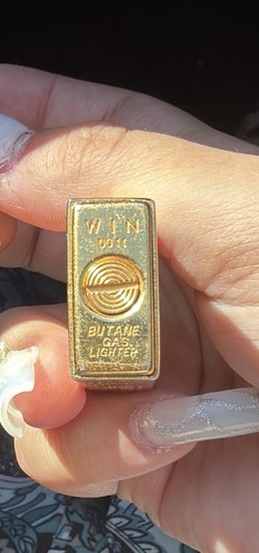 Briquet vintage win 0011 doré - briquet,