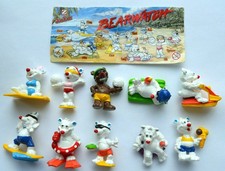 Set 10 Figurine Bear Montre