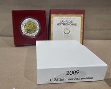 Coffret 25€ Euros Autriche Argent 900 Niobium 2009 ''Astronomy''