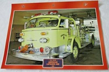 Trucks Maxi Card Fire Engine -