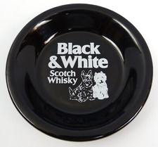 Cendrier soucoupe - Whisky BLACK & WHITE -