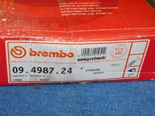 BREMBO 09498724 9563248 DISQUE FREIN Bremsscheibe CITROËN PEUGEOT 8020584012512