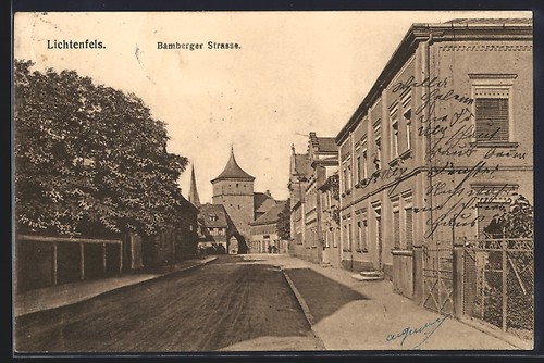 Carte postale lichtenfels - carte, /
