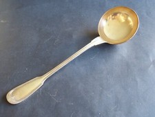 LOUCHE EN METAL ARGENTE CHRISTOFLE  tbe l 30cm