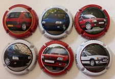 6 BELLES CAPSULES CHAMPAGNE GENERIQUE VOITURE 205 GTI NEWS 2021
