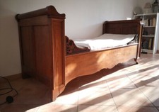 Lit rouleau avec matelas en laine très bon etat