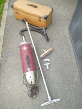 VINTAGE et RARE Aspirateur SPIR Rénovation années 50 complet avec sa malette