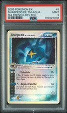 Carte Pokémon Sharpedo 5/95 PSA 9 Reverse Holo EX TATM Team Aqua Team Magma