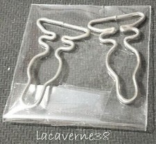 Lot de 2 pinces pour porte
