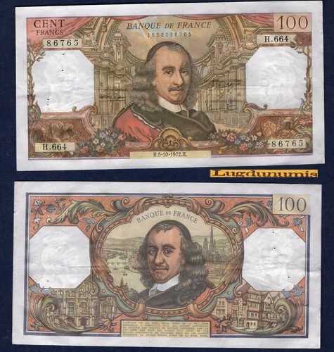100 francs corneille - 100,