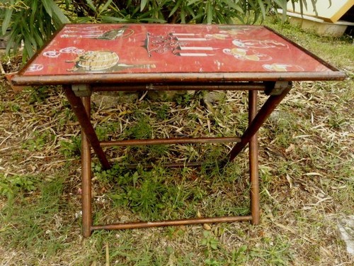 Ancienne table apoint - table, d'apoint