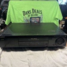 Sony SLV-775HF Black VHS Hi-Fi