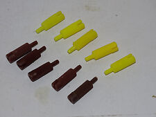 FALLER  LOT DE 10 FICHES PLASTIQUE POUR CONNEXIONS DES CÂBLES ÉLECTRIQUE